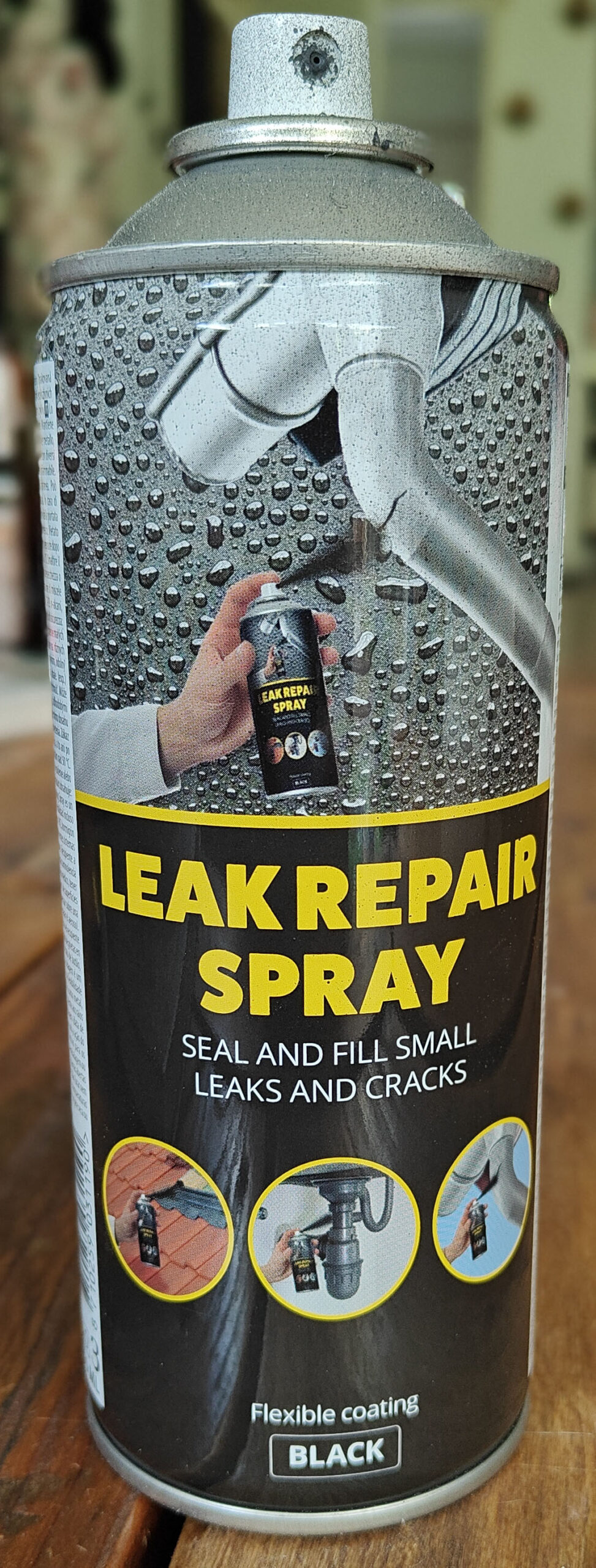 Leak Repair Spray van de Action.