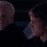 Ian McDiarmid en Hayden Christensen als Emperor Palpatine en Anakin Skywalker
