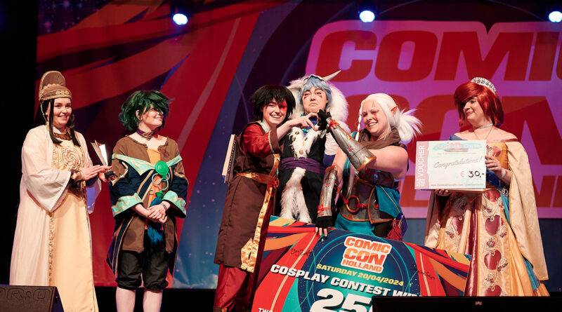 Cosplayers op Comic Con Holland