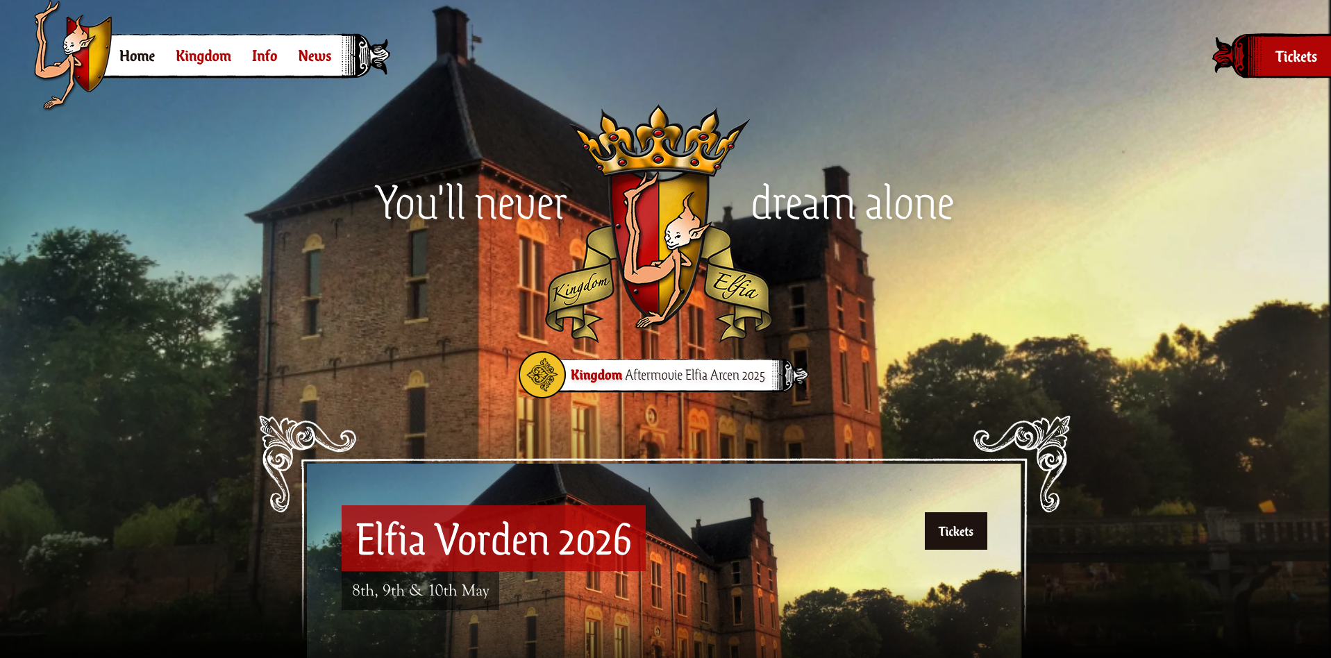 De oude nieuwe site van Elfia