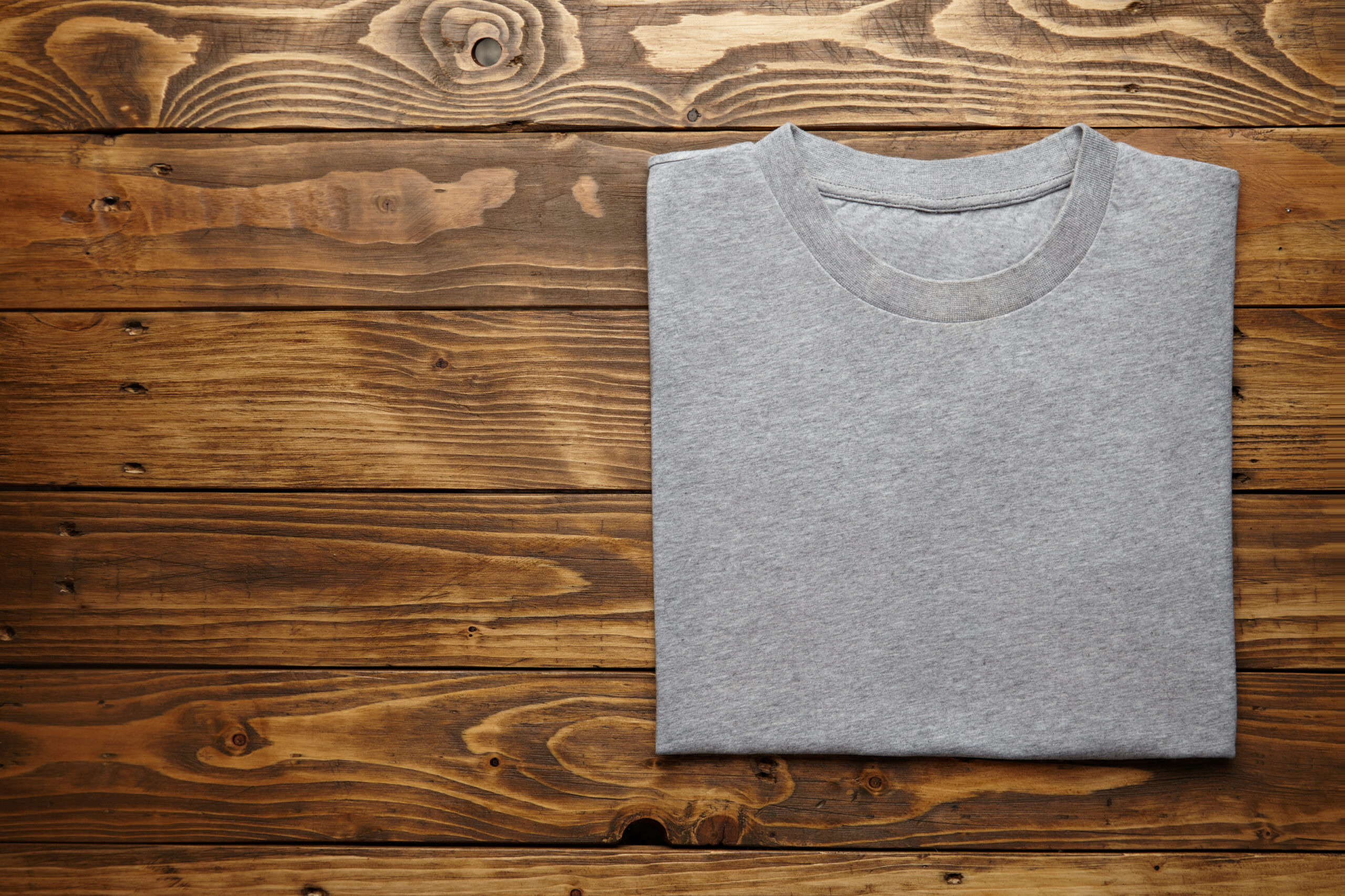 T-shirts worden meestal van stretchstof gemaakt